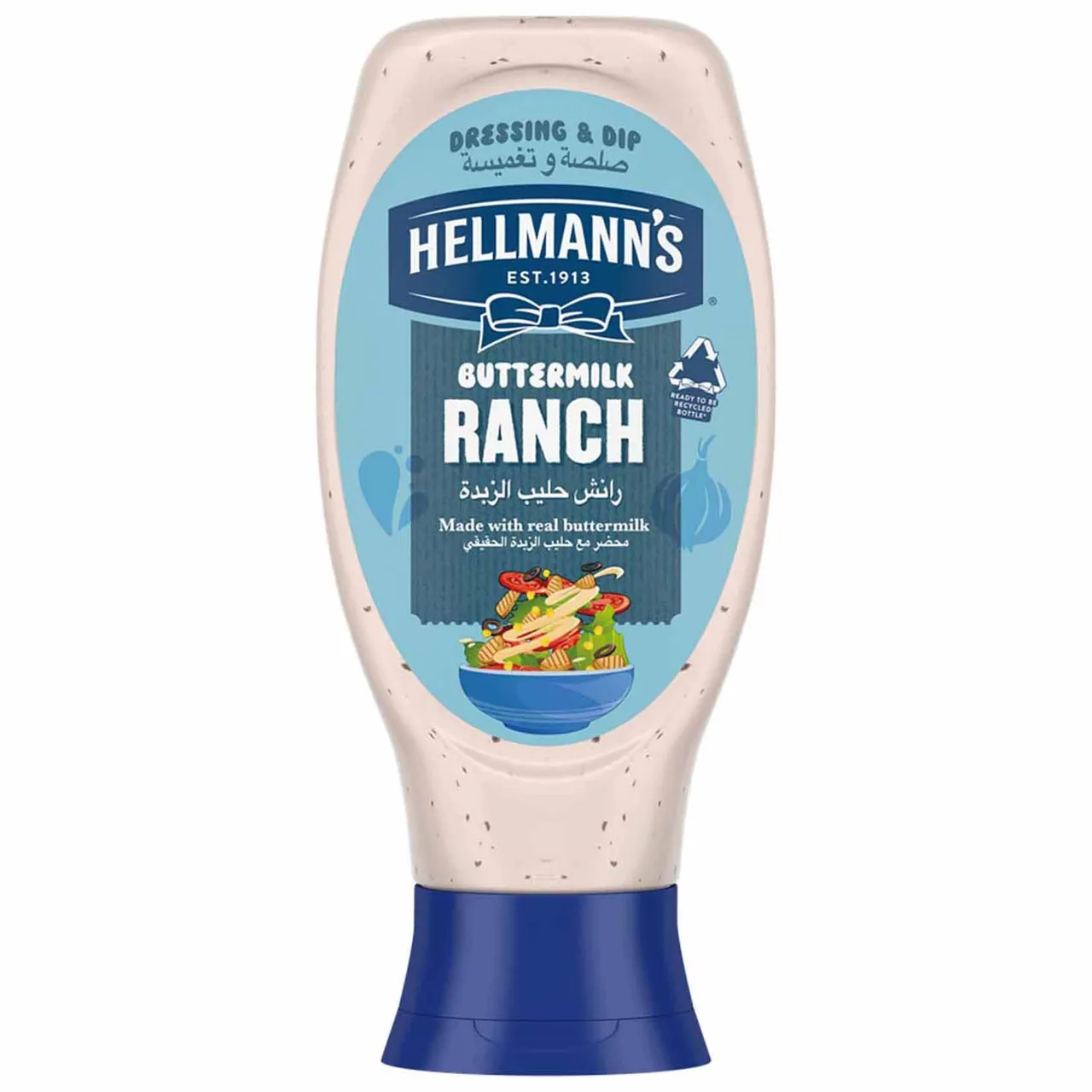 Hellmann'S Hellmann’s صلصة وتغميسة رانش باللبن الرائب