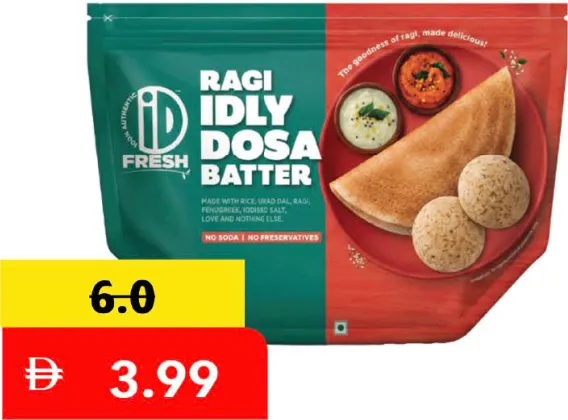 Ragi Millet Idly & Dosa Batter
