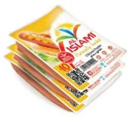 Al Islami نقانق دجاج حارة وسبايسي