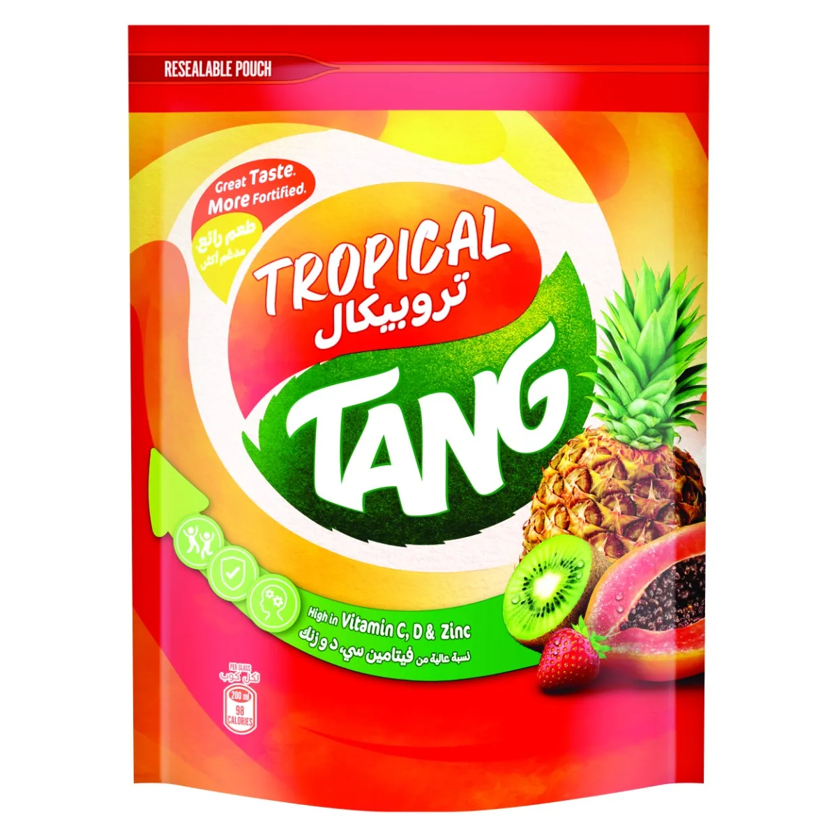Tang مسحوق عصير بالفواكه الاستوائية
