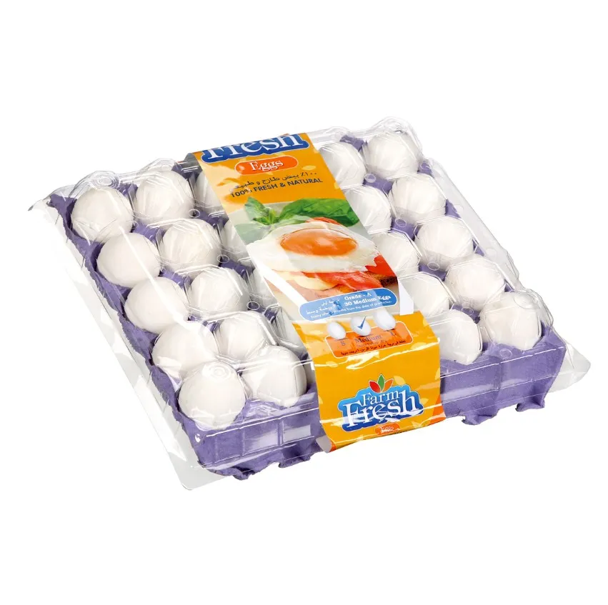 Farm Fresh بيض أبيض متوسط 30 pcs