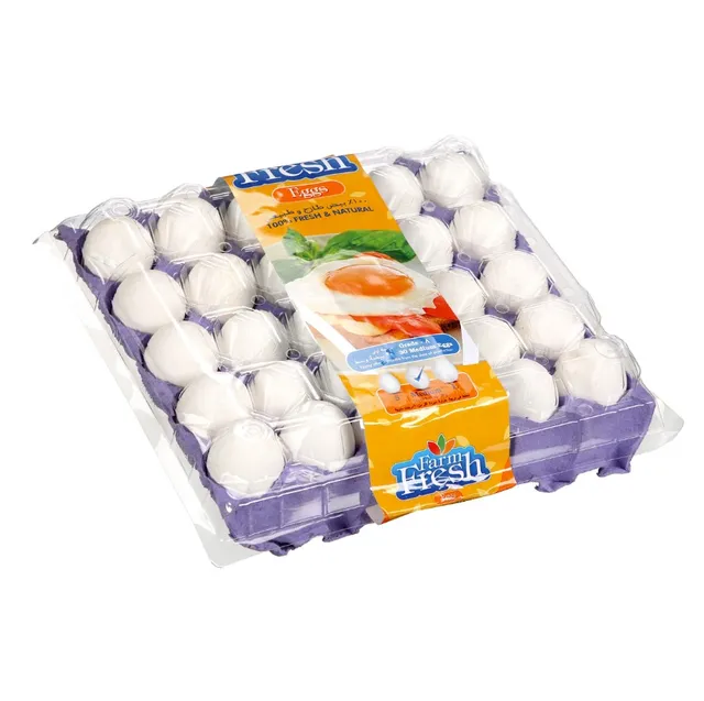 Farm Fresh Medium White Eggs 30's