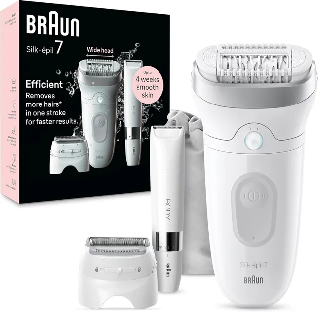 Braun Silk-épil 7 Epilator Se 7041 + Bs 1000