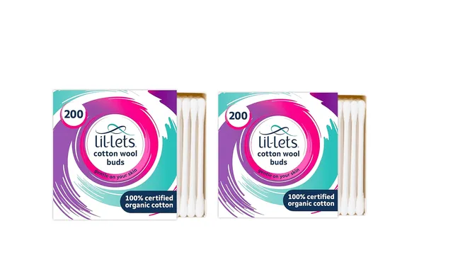 Lil-Lets Cotton Wool Buds - 2 x 200's