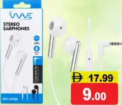 Wave Wired Ear Phone 3.5 mm Wv-Hfn6