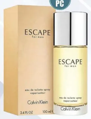 Calvin Klein Escape Edt For Men