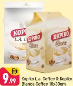 Kopiko L.A Coffee & Blanca Coffee