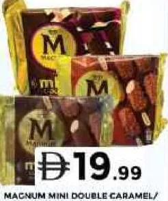 Magnum Mini Double Caramel / Mul Berry Chocolate / Classic Almond