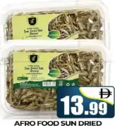 Afro Food Sun Dried Fish Omina
