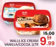 Wall'S Ice Cream Vanilla / Cocoa