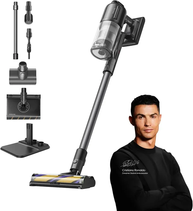 Dreame R20 Ultra Cordless Stick Vacuum, Omni-Brush, 210 AW Suction, High-Speed Motor, 90MIN Maximum Run Time, 99.99%, HEPA H14 Filter, Dust Reveal Technology, 2 Year Warranty