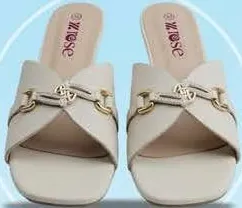 Ladies Point Heel Slippers