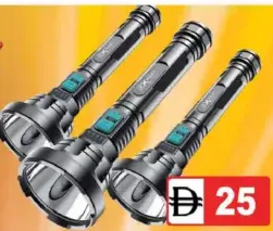 Expert كشاف LED قابل لإعادة الشحن 300Lmns، Ex-24819-Fl001