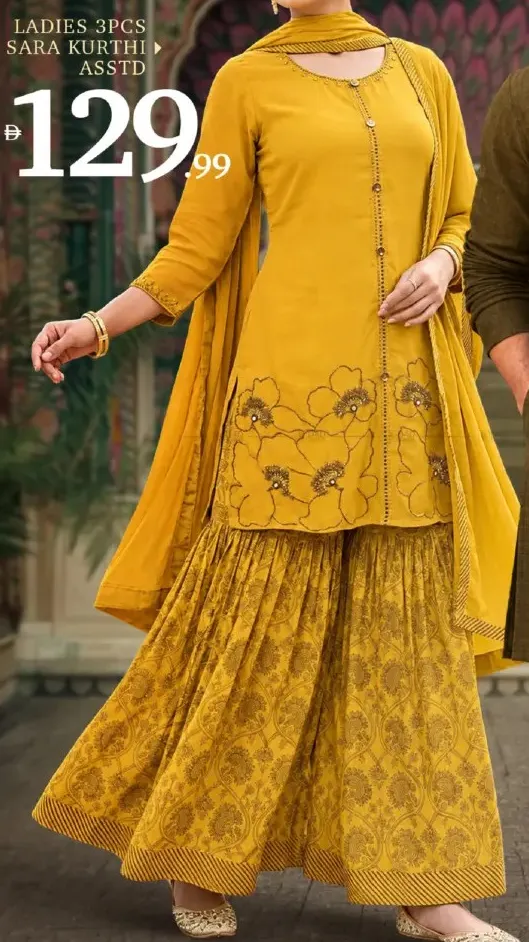 Ladies Sara Kurthi Assorted