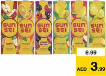 Sun Sei Juice Assorted