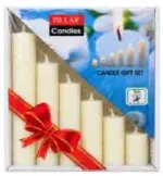 Dolar Pillar Candle set