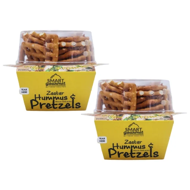 Smart Gourmet Hummus & Pretzels Zaatar