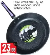 Easy Home Fry Pan Wooden Handle With Induction EH1741