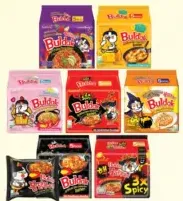Samyang Buldak نودلز سريعة التحضير