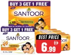 Santoor Soap Assorted