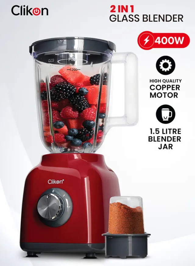 Clikon 2-in-1 Blender 400w
