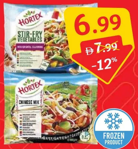Hortex Stir-Fry Vegetables With Oriental Seasoning / Chinese Mix