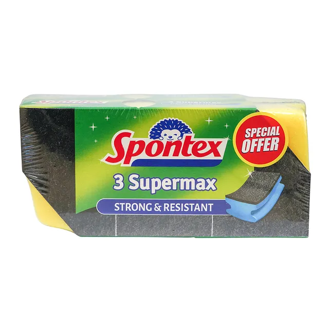 Spontex Sponges Value Pack - 2 x 3 Pcs