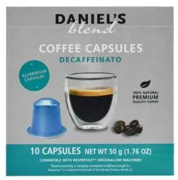 Daniel’S كبسولات قهوة من دانكن