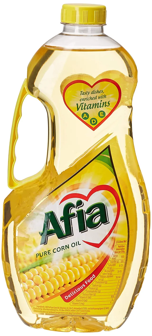 Afia Pure Corn Oil Enriched With Vitamins