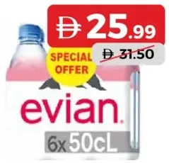 Evian Mineral Water
