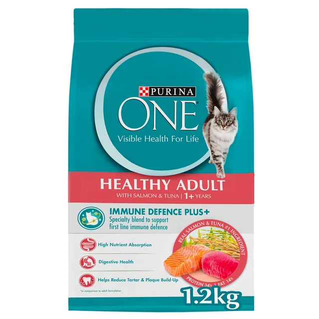 Purina One Adult Salmon & Tuna Cat Food