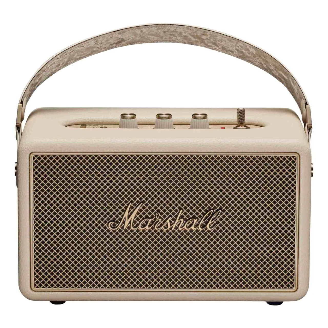 Marshall مكبر صوت بلوتوث محمول Kilburn III، مقاوم للغبار والماء، كريمي