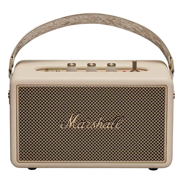 Marshall Kilburn III Portable Bluetooth Speaker, Dust and Water Resistant, Cream