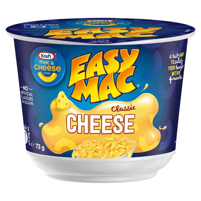Kraft Easy Mac Classic Pasta & Sauce Cheese