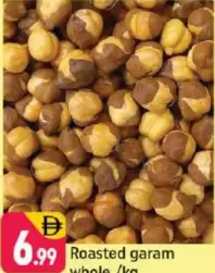 Roasted garam whole