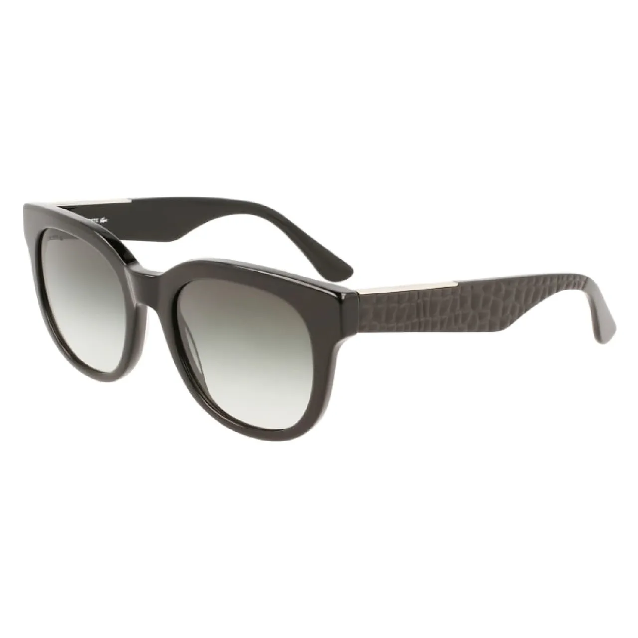 Lacoste نظارة شمسية نسائية L971S001 بيضاوية سوداء