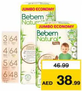 Bebem Natural Pants Jmbo Assorted