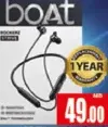 Boat Rockerz Strive In-Ear Wireless Neckband, Black
