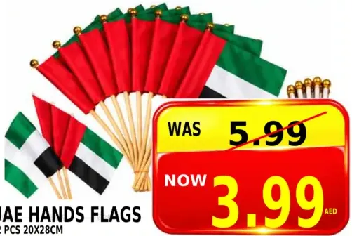 Hands Flags