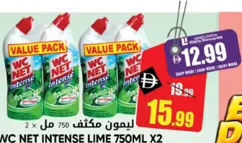 Wc Net Intense Toilet Cleaner Lime