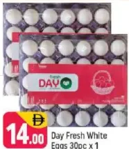 Day Fresh White Eggs