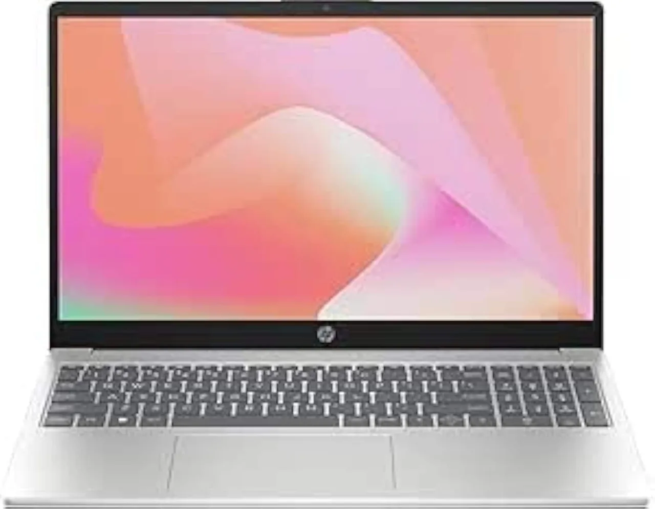 HP لابتوب 2023 جيل 13، معالج Intel Core i7-1355U، شاشة 15.6 بوصة، تخزين 2TB SSD، ذاكرة 64GB RAM، ويندوز 11، لوحة مفاتيح إنجليزية، فضي طبيعي - نسخة عالمية (مطورة)