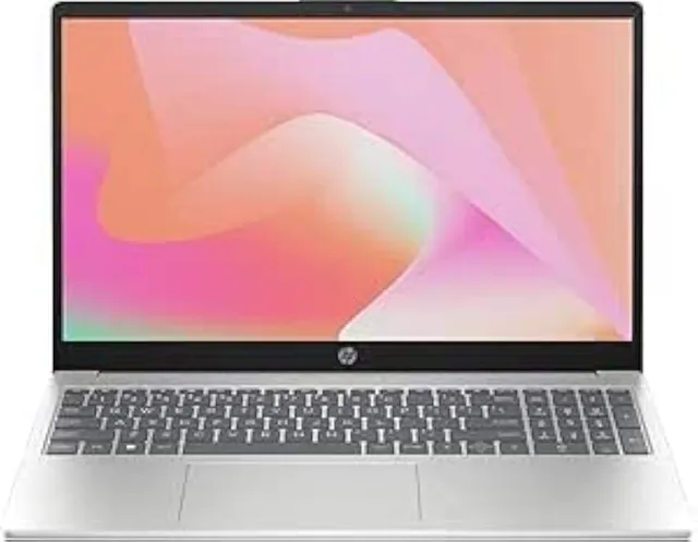 HP 2023 Laptop 13th Gen, Intel Core i7-1355U, 15.6 Inch, 2TB SSD, 64GB RAM, Windows 11, English Keyboard, Natural Silver - International Version (Upgraded)