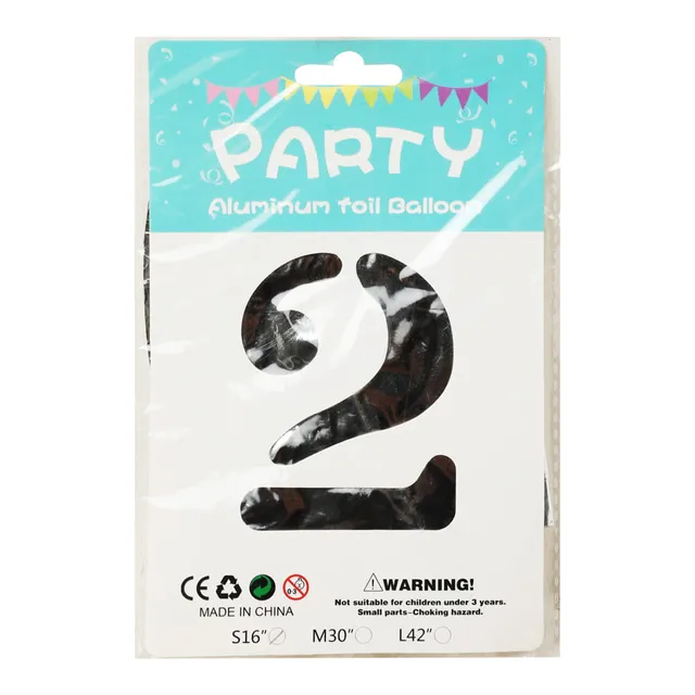 Party Aluminium Foil Balloon - 16 Inch, 1 Piece