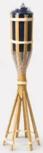 Bamboo torch table top