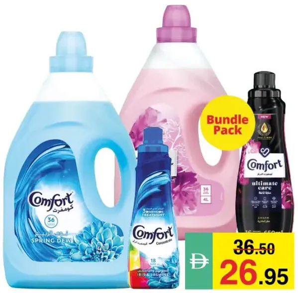 Comfort Fabric Softener Pink/Blue