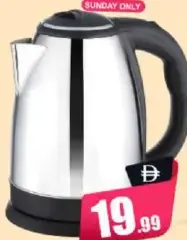 Epsilon Stainless Steel Electric Kettle Inc 1754