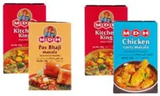 MDH Kitchen King + Pav Bhaji Masala / Chicken Curry Masala