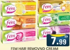 Fem كريم إزالة الشعر أنبوب