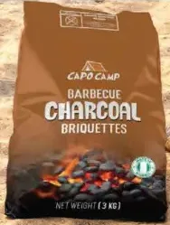 CAPO CAMP Barbecue Charcoal Briquettes Assorted